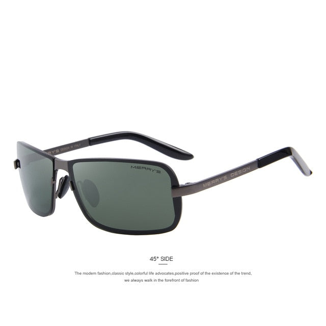 MERRYS Design Men Classic CR-39 Sunglasses HD Polarized Sun glasses Luxury Shades UV400 S8722