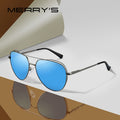MERRYS DESIGN Men Classic Pilot Sunglasses Aviation Frame HD Polarized Sun glasses For Mens Driving UV400 Protection S8183