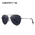 MERRYS DESIGN Men Classic Pilot Sunglasses Aviation Frame HD Polarized Sun glasses For Mens Driving UV400 Protection S8183