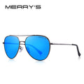 MERRYS DESIGN Men Classic Pilot Sunglasses Aviation Frame HD Polarized Sun glasses For Mens Driving UV400 Protection S8183