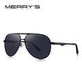 MERRYS DESIGN Men Classic Pilot Sunglasses HD Polarized Sun glasses For Men Driving Aluminum Legs UV400 Protection S8290