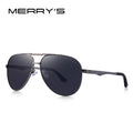 MERRYS DESIGN Men Classic Pilot Sunglasses HD Polarized Sun glasses For Men Driving Aluminum Legs UV400 Protection S8290