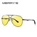 MERRYS DESIGN Men Classic Pilot Sunglasses HD Polarized Sun glasses For Men Driving Aluminum Legs UV400 Protection S8290