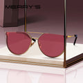 MERRYS DESIGN Women Luxury Brand Cat Eye Sunglasses Ladies Fashion Trending Sun glasses UV400 Protection S6265