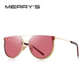 MERRYS DESIGN Women Luxury Brand Cat Eye Sunglasses Ladies Fashion Trending Sun glasses UV400 Protection S6265