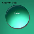 MERRYS Polarized Series 1.56 1.61 1.67 Prescription CR-39 Resin Aspheric Glasses Lenses Myopia Sunglasses Lens Coating UV400