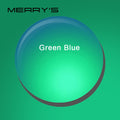 MERRYS Polarized Series 1.56 1.61 1.67 Prescription CR-39 Resin Aspheric Glasses Lenses Myopia Sunglasses Lens Coating UV400